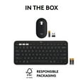 thumbnail image 4 of Logitech Pebble 2 Combo, Wireless Keyboard and Mouse, Quiet and Portable, Customizable, Logi Bolt, Bluetooth, Easy-Switch for Windows, macOS, iPadOS,, 4 of 12