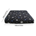 thumbnail image 3 of 78in Fully Wrapped Fitted Sheet Deep Pocket Mattress Protector With Stretchable Elastic Soft Brushed Microfiber Bed Sheet For Extra Large Size Mattress, 3 of 6