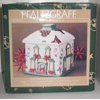 Pfaltzgraff Winterberry Sculpted Pierced House Holiday Tea Light