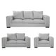 thumbnail image 1 of Sala 3-2-1 Dicasa Taos (Sofá, Love Seat y Sillón) Plata Full, 1 of 9