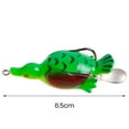thumbnail image 5 of Tnobhg 6.5CM/11.5G Duckbills Fishing Lure with Spinner Sequin Sharp Hook Realistic Topwater Artificial Snakehead Frog Bait Outdoor Fishing Accessories, 5 of 7