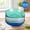 Cool Color, variant on Bonita Pasta Bowls Set of 6, 38 oz Shallow Ceramic Bowls for Pasta, Salad, Soup & More - Microwave, Dishwasher & Oven Safe, Assorted Colors, Durable Kitchen Dinnerware