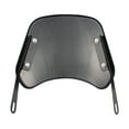 thumbnail image 1 of Miangastore Motorcycle Windshield Deflector Black ABS 1Pcs 10.2X8.5in, 1 of 8