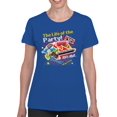 thumbnail image 2 of Officially Licensed Tootsie Roll Sweet Party Vibes Women's T-shirt, 2 of 3