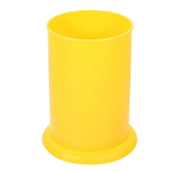 NICEXMAS Plastic Cutlery Holder Yellow Convenient Household Utensil Organizer