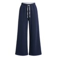 thumbnail image 1 of Pantalón George para Dama, Doble Pretina Bolsas Laterales Marino Talla M, 1 of 4