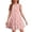 #A06-Pink, variant on Abcomgle Easter Dress for Kids Girls A-Line Sleeveless Midi Dress for Girls Cute Bunny Daisy Print Dress Outfits Crewneck Spring Swing Dress Clothes for Girls,Beige,9-10Years