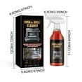 thumbnail image 3 of Fume Free Oven Cleaner Spray, Removes Grease + Easy Off Heavy Duty Degreaser Cleaner Spray, 100ml, 3 of 8