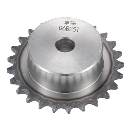 

Uxcell 25 Teeth Sprocket Single Strand 3/8 Pitch 12mm Bore Carbon Steel