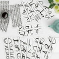 thumbnail image 3 of 1Set 14 Sheets UV DTF Cup Wraps Sticker Letter A~Z UV DTF Cup Wrap for 16OZ Glass Black Letter Stickers Alphabet Transfer Stickers on UV DTF Transfer Decals for DIY Glass Cups Wood Crafts, 3 of 7