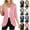 NKS1_Blue, variant on Meichang 3/4 Sleeve Cardigan for Women Lightweight Soft Open Front Cardigans
