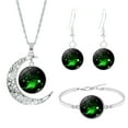 thumbnail image 2 of Xihbxyly Conjunto de Joyas de Constelación, Delicado Collar Astrológico, Pendientes y Pulsera a Juego, Estilo Único para Uso Diario, Regalo Perfecto para Mujeres, Cumpleaños o Aniversarios, Diseño Mu, 2 of 2