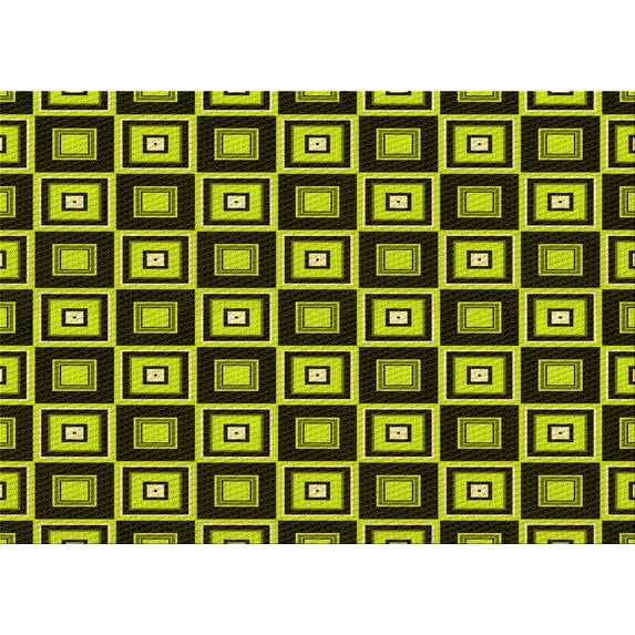 Ahgly Company Indoor Rectangle Patterned Midnight Gray Area Rugs, 3' x 5'