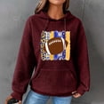 thumbnail image 1 of Amzcrzy Chandails en Molleton pour Femmes Manches Longues Mode Chandail Col Rond Manches Longues Blouse Confortable Chandails en Molleton pour Femmes Chandails en Molleton et Chandails à Capuchon TG, 1 of 4