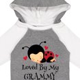 thumbnail image 4 of Inktastic Loved by My Grammy Boys or Girls Long Sleeve Baby Bodysuit, 4 of 5