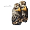 thumbnail image 6 of Yiaed Noble Style Bald Eagle Print Car Seat Covers,Universal Auto Seats Protector Fits for Car,SUV Sedan,Truck,Automotive Seat Covers & Accessories(Two packs), 6 of 7