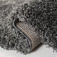 thumbnail image 3 of Hawthorne Collection Dark Grey Shag Rug - Runner 2'3" x 5', 3 of 6