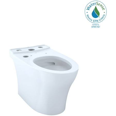 Toto Ct446cefgnt40 Aquia Elongated Toilet Bowl Only - Cotton