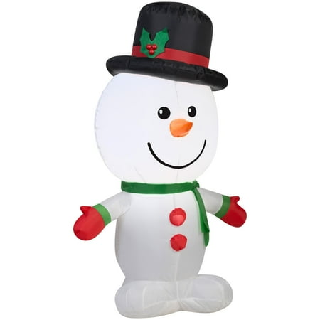 Gemmy Christmas Airblown Inflatable Outdoor Snowman ...