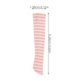 thumbnail image 2 of PENIKOKO 5 Pairs Fashion Thigh High Stockings with Pink Stripes Accessories for Dolls Assorted Color, 2 of 8