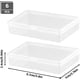 thumbnail image 2 of Caja de almacenamiento de 6 piezas tamaño exterior 9,5*6,9*2,4 cm, 2 of 5
