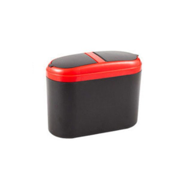 Portable Double Opening Car Vehicle Door Mount Garbage Trash Bin Waste