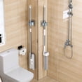 thumbnail image 2 of Heavy Duty Broom Hanger, Stainless Steel Wall Mount Mop and Broom Holder with Strong Grip, Non-Slip for Multi-Purpose Storage in Kitchen, Bathroom, Laundry Room, Garage (4 Pieces), 2 of 6