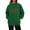 Green, variant on Pxxlle Love Sweatshirts for Women Valentines Day Sweatshirt Oversized High Neck Pullovers with Pockets Long Sleeve Holiday Tops Green S