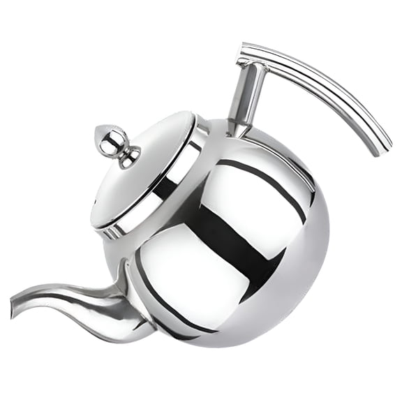 ACDANC Stainless Steel Teapot Kettle Coffee Metal Small Portable Stove Office