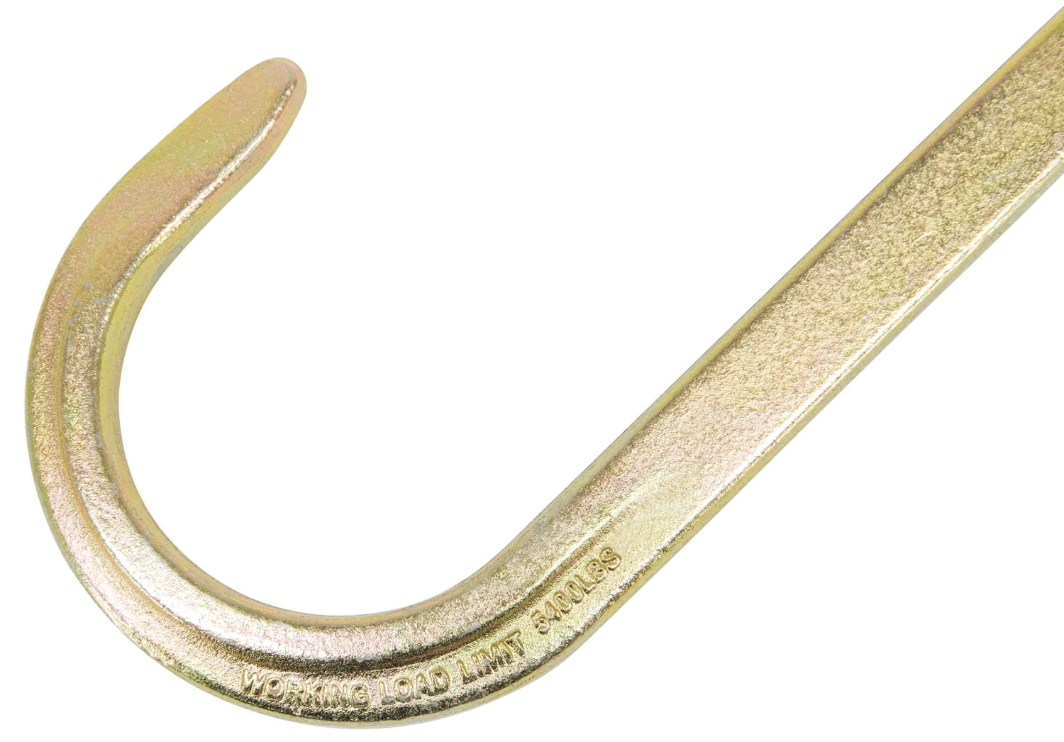 Mytee Products (2 Pack) 15" Inch J Hook Heavy Duty Grade G70 Tow Axle Strap Wrecker Roll Back Clevis 5400#