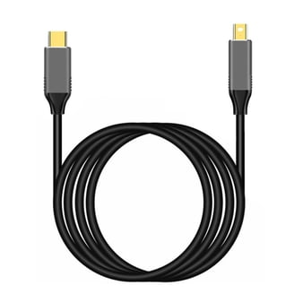 Cavo USB-C A DisplayPort 2.1 – 54 Gbps, 16K@30Hz, 8K@60Hz, 4K@240Hz, Thunderbolt 4/3, Compatibile Con MacBook M4, IPhone 16 Pro, Dell XPS, Surface, Gaming PC