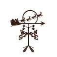 thumbnail image 5 of EZ Vane Santa With Sleigh Weathervane | Roof Mount | 14 Gauge Steel | Sealed Ball Bearings | Home or Garden, 5 of 7