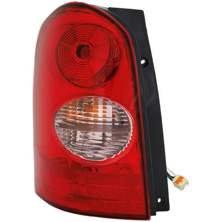 Taillight Assembly Compatible with 2002-2003 Mazda MPV 2.5L 3.0L V6 GY-DE AJ 170HP Replaces M730120 MA2800120 L12051160B HALOGEN M730120