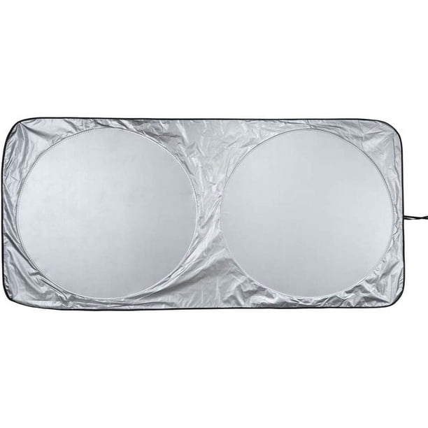 Parasol plegable resistente a los rayos UV para parabrisas delantero, 160 x 79 cm