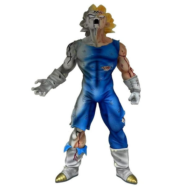 GK Dragon Ball Battle Damage figura de acción de Majin Vegeta, modelo ...