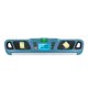 thumbnail image 2 of Inclinómetro de nivel Indicador de retroiluminación para carpintería Maquinaria de perforación ión de carpintero Función de apagado automático - Azul shamjiam Inclinómetro de nivel, 2 of 8