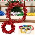 thumbnail image 2 of 7,5 M Decoraciones Navideñas Decoraciones Para Árboles De Navidad Navidad Estrella De Alambre De Navidad Ratán Multicolor, 2 of 7