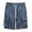 Blue, variant on MIXUE Mens Shorts Summer Solid Color Workwear Cargo Mens Workout Shorts Holiday Wear,Blue,XXL