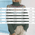 thumbnail image 3 of NMMUED Fair Isle Sweater Turtle Neck Sweater for Women Mock Neck Sweater Women Lightweight Sweaters for Women Light Sweaters for Women Knit Top Knitted Sweater Dark Green XXL, 3 of 4