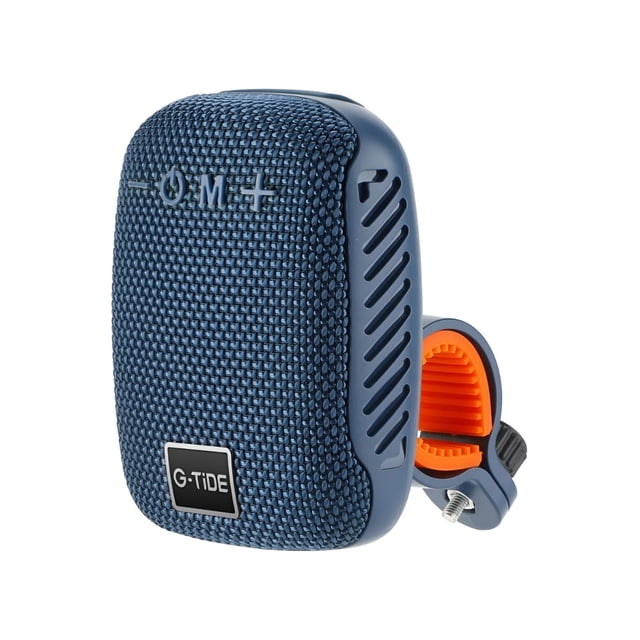BOCINA PORTATIL BLUETOOTH CON AGARRADERA PARA BICI/MOTO COLOR AZUL