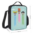 thumbnail image 2 of The Powerpuff Gi-rls Lunch Tote Bag Reusable Bento Bag Lunch Box Insulated Cooler Bag Adjustable Shoulder Bag, 2 of 8