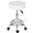 White1, variant on Saddle Stool Ha Ha Feet Rotation Bar Stool Black