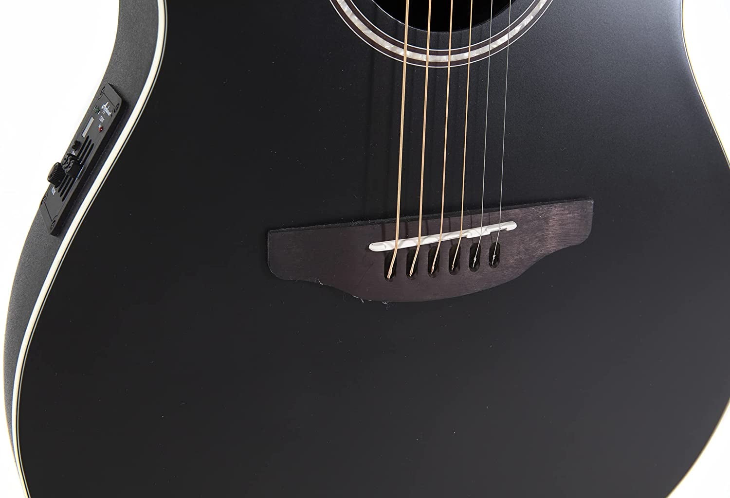 Applause E-Acoustic Guitar AB24-5S, CS, Cutaway, Black Satin