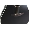 thumbnail image 5 of Ovation Applause Acoustic Electric Guitar - Black Satin - AB24-5S, 5 of 8