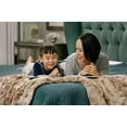 thumbnail image 3 of Chanasya Super Soft Fuzzy Faux Fur Throw Blankets - Fluffy Plush Lightweight Cozy Snuggly with Sherpa for Couch Living Room Bedroom - Light Brown Fall & Winter Home Decor (60x70 Inches) Beige Blanket, 3 of 8