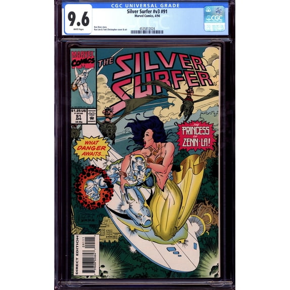 Silver Surfer #91 - CGC 9.6 Comic Book