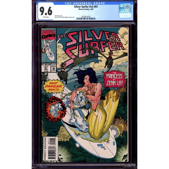 Silver Surfer #91 - CGC 9.6 Comic Book