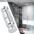 thumbnail image 2 of Door Knob, Lock Hardware Rustproof Shower Door Pull Handle, Solid For Bathroom Toilet, 2 of 8