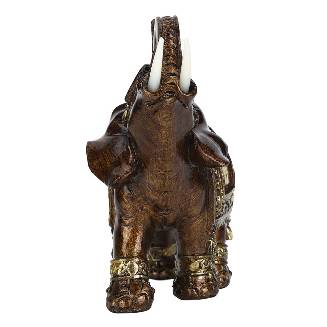 Small and Cute Lucky Elephant Figurine, Beautiful and Durable Resin Elephant Decoration, for Living Room, Desk Decoration Home Office, Study ANGGREK Otros