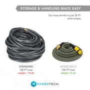 HydroTech Burst Proof Expandable Garden Hose - Water Hose, 5/8 in Dia. x 100 ft.